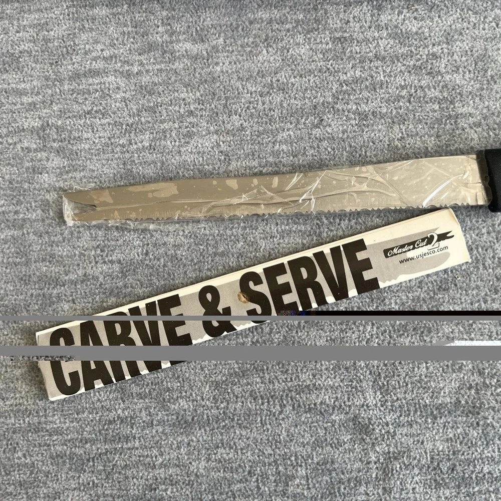 Master Cut 2 Carve & Serve Knife By Jesco Stainless 8